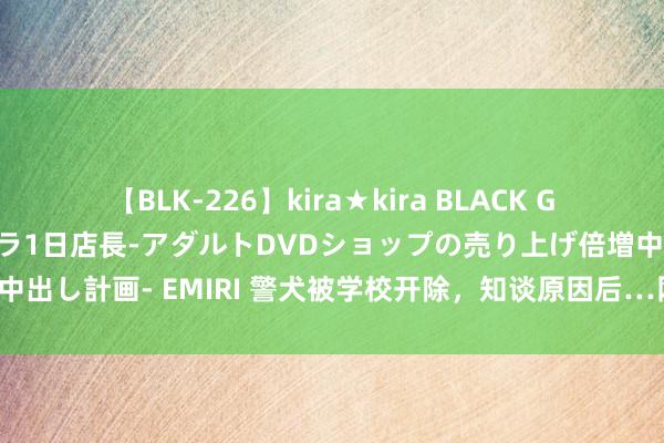 【BLK-226】kira★kira BLACK GAL 黒ギャル露出セクハラ1日店長-アダルトDVDショップの売り上げ倍増中出し計画- EMIRI 警犬被学校开除，知谈原因后…网友齐笑疯了哈哈哈哈！