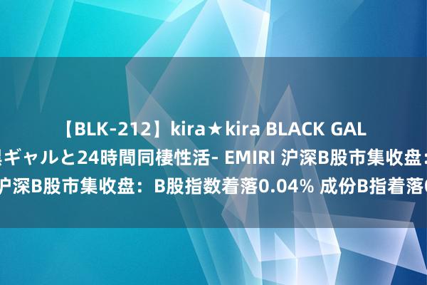 【BLK-212】kira★kira BLACK GAL レンタル痴女GAL-日焼け黒ギャルと24時間同棲性活- EMIRI 沪深B股市集收盘：B股指数着落0.04% 成份B指着落0.23%