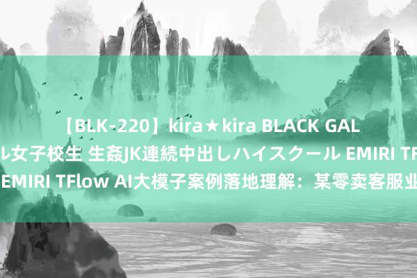 【BLK-220】kira★kira BLACK GAL 留年5年目のお姉黒ギャル女子校生 生姦JK連続中出しハイスクール EMIRI TFlow AI大模子案例落地理解：某零卖客服业务落地案例