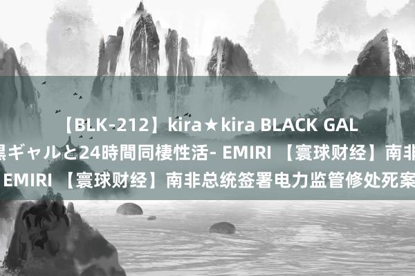 【BLK-212】kira★kira BLACK GAL レンタル痴女GAL-日焼け黒ギャルと24時間同棲性活- EMIRI 【寰球财经】南非总统签署电力监管修处死案